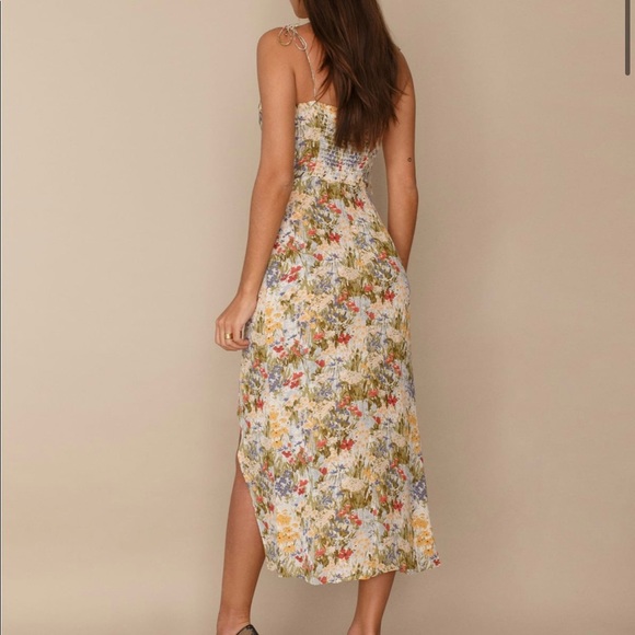 REFORMATION NWOT Kourtney Midi Dress!! - Picture 6 of 6